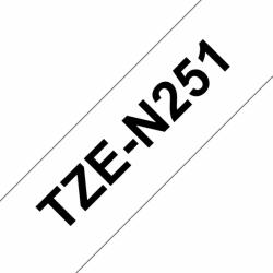 Brother TZe-N251 P-touch szalag (24mm) Black on White - 8m TZEN251 (TZEN251)