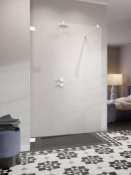 Radaway Essenza Pro Walk-in zuhanyfal 55x200 cm, átlátszó üveg, fehér profilszín 101030550401 (10103055-04-01)