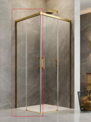 Radaway Idea Gold KDD balos zuhanyajtó 110x200 cm átlátszó üveg, arany profilszín 3870630901L (387063-09-01L)