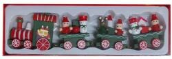 Yala Design Karácsonyi dekorációs kisvonat zöld, utasokkal 6995-A (6995-A)