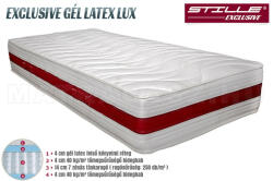 Stille Exclusive Gél Latex Lux táskarugós matrac 100x200
