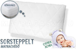 AlvásStúdió sorsteppelt gyerek matracvédő (körgumis) 60x120 - matracasz