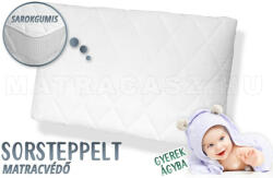 AlvásStúdió sorsteppelt gyerek matracvédő (sarokgumis) 60x120 - matracasz