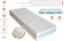 Best Dream Thermo Clima 7 Zone matrac 200x210 cm - ajándék memory párnával - matracasz