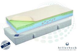 Billerbeck Davos 7 zónás hideghab matrac viszkoelasztikus-PES padozattal 150x200