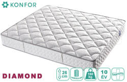 Konfor Diamond nagy teherbírású, kemény bonellrugós matrac 90x200 - matracasz