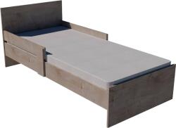  Zoli Uno ifjúsági gyermekágy 200×90 cm - Desmond (ezüst tölgy)