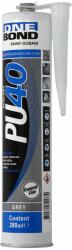 OneBond PU 40 Sealant Cartridges Grey poliuretán tömítőanyag patron szürke 280ml NL, FR, DE, 12 db/csomag (CTO67642)