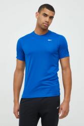 Reebok edzős póló Tech sima - kék XL