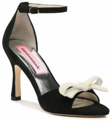 Custommade Sandale Custommade Ashley Pearl Bow 999621046 Anthracite Black 999