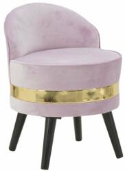 Mauro Ferretti PARIS rózsaszín és arany bársony szék