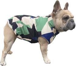  Free Dogs bélelt kutyakabát, zöld, XL-es (francia bulldog méret)