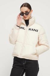 Karl Kani rövid kabát női, bézs, téli - bézs S - answear - 33 990 Ft