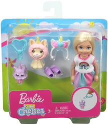 Mattel - Barbie Chelsea în costum, Mix de produse (25GHV69) Papusa Barbie