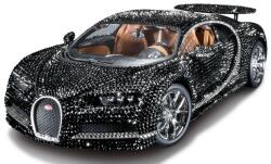 Bburago - 1: 18 Versiune limitată Bugatti Chiron Crystal (BB10018)