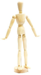 Mona Lisa Fa Modell Bábu 30 cm Magas (FDEC0016)