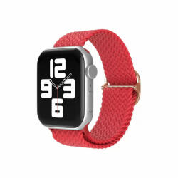 XPRO Apple Watch szőtt szövet körpánt Piros 42mm/44mm/45mm/49mm - pccloud