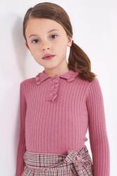 MAYORAL gyerek pulóver rózsaszín, könnyű - rózsaszín 116 - answear - 8 890 Ft