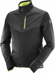 Salomon Veste Pulse black midlayer jacket