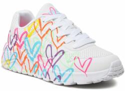 Skechers Sportcipők Skechers Uno Lite Spread The Love 314064L/WML Wht/Mult/Neon 32