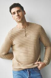 MEDICINE pamut pulóver könnyű, férfi, bézs - bézs XXL - answear - 13 990 Ft