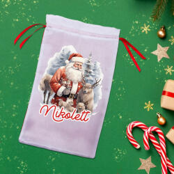 Partikellékek Egyedi névre szóló Mikulás zsák - Állatok