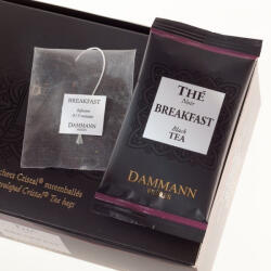 Dammann Breakfast kristályfilteres fekete tea 24 db
