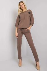 FiatalDivat Denevér ujjú nadrág és felső szett Jane színű cappuccino (FP381360-L/XL)