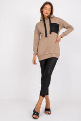 FiatalDivat Elegáns pulóver és leggings Elba bézs szett (FP384621-L/XL)