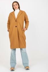 FiatalDivat Női zsebes kabát, 98115-ös modell, teve színű (FP391066)