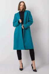 FiatalDivat Hettie türkiz hosszú női kabát (FP360461-S/M)