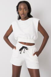 FiatalDivat Rövid ujjú rövidnadrág és pulóver szett Shandy fehér (FP368033-S)