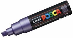 uni Marker Uni PC-8K Posca 8.0 mm, Varf Tesit, Metallic Violet, CCM12