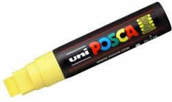 uni Marker Uni PC-17K Posca 15.0 mm, Varf Tesit, Yellow, CC2