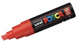 uni Marker Uni PC-8K Posca 8.0 mm, Varf Tesit, Red, CC15