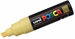 uni Marker Uni PC-8K Posca 8.0 mm, Varf Tesit, Straw Yellow, CC73