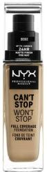 NYX Professional Makeup Fond de ten - NYX Professional Makeup Can't Stop Won't Stop Full Coverage Foundation Warm Honey