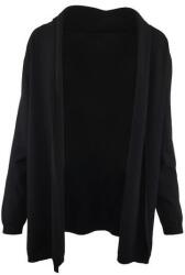 Univers Fashion Cardigan tricotat fin, negru, M-L