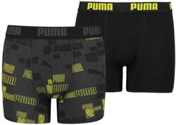 PUMA Fiú boxer nadrág Puma BOYS LOGO PRINT BOXER (2 PAIRS) fekete 938194-01 - 128 cm