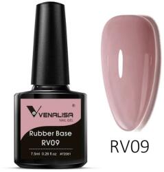 Venalisa Rubber ecsetes base/ Műköröm építő zselé RV09 (_RV09)