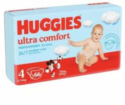 Huggies Ultra Comfort Boy 4 8-14 kg 66 buc