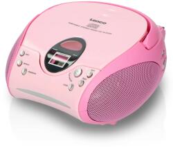 Lenco CD player Lenco - SCD-24, roz (SCD-24 Pink)