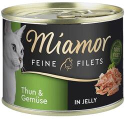 Miamor Feline Filets Tonhal zöldségekkel zselében 185 g