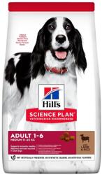 Hill's Science Plan Canine Adult Medium Lamb & Rice 18 kg közepes fajtájú kutyatáp bárány és rizs