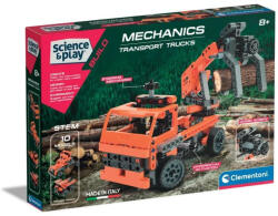 Clementoni Science & Play: Teherautó 10 az 1-ben építőjáték szett (50816)