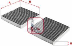 SOFIMA Filtru, aer habitaclu SOFIMA S 4241 CA (S 4241 CA)