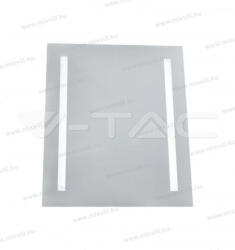 V-TAC SKU-40441 17W fürdőszobai tükör világítással 600lm IP44 6400K ujjlenyomat mentes 50x39cm (40441)