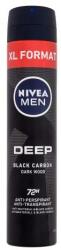 Nivea Men Deep Black Carbon 48H antiperspirant 200 ml pentru bărbați