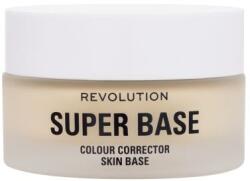 Makeup Revolution London Superbase Yellow Colour Corrector Skin Base bază de machiaj 25 ml pentru femei