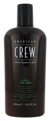 American Crew 3-IN-1 Tea Tree șampon 450 ml pentru bărbați